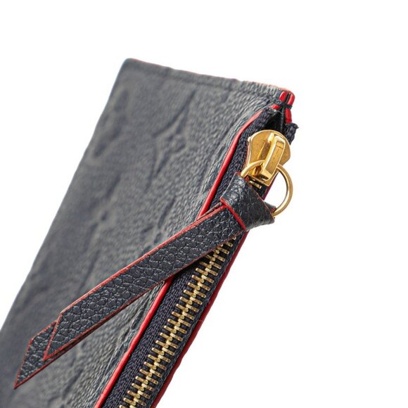 LOUIS VUITTON Navy Monogram Leather Shoulder Bag - Picture 11 of 12